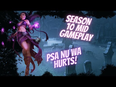Season 10 Mid Gameplay Nu Wa Enjoys Rocks FYI