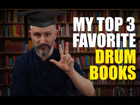 My Top 3 Favorite Drum Books