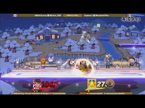 VSB Smash 4 Singles Season 2 #3 - WF - UBCEA|Locus vs Captain L
