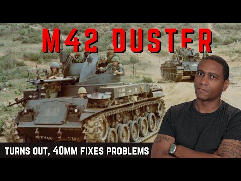 The Most Gangster Tank of Vietnam | M42 Duster