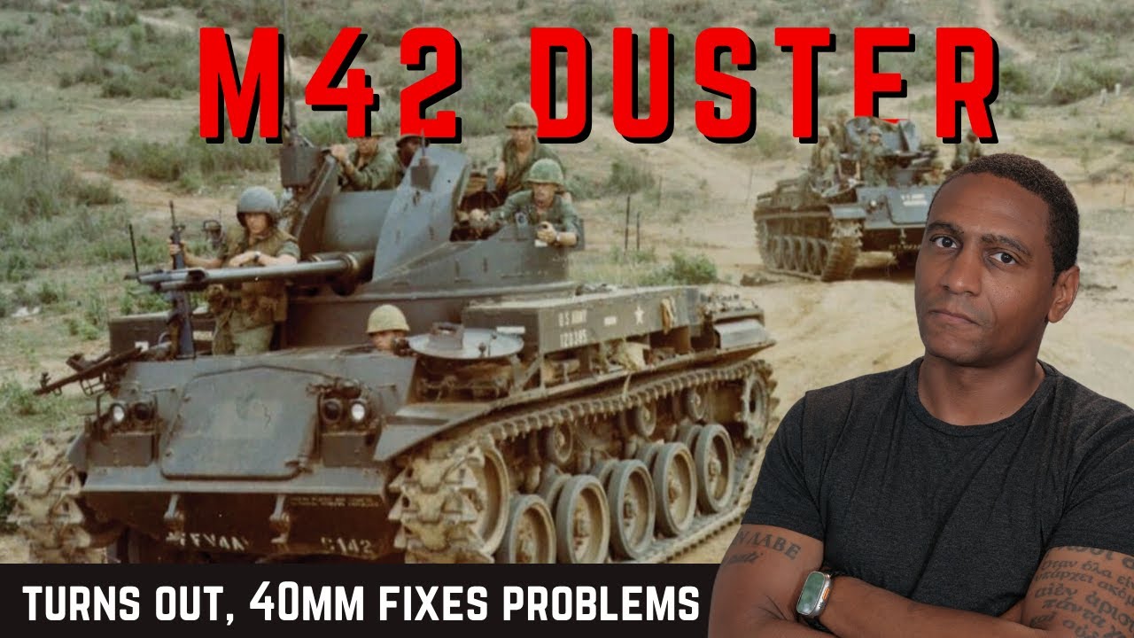 The Most Gangster Tank of Vietnam | M42 Duster