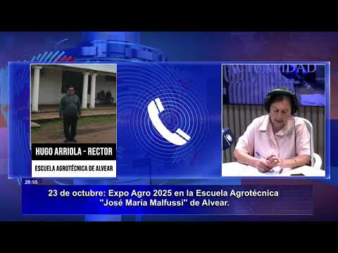 🐄🌾Expo Agro en Alvear: la Escuela Agrotécnica abre sus puertas a la comunidad educativa y productiva