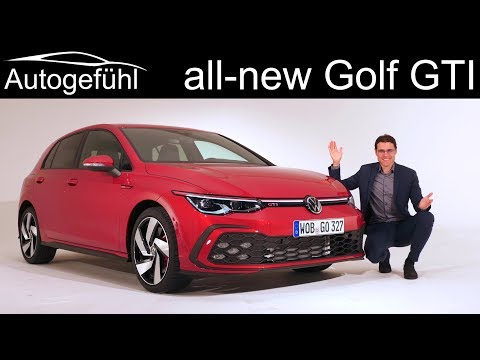 all-new VW Golf 8 GTI vs GTE vs GTD REVIEW comparison Exterior Interior Mk8 - Autogefühl