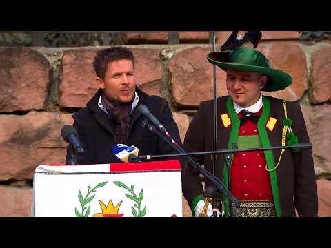 Felix Baumgartner Gedenkrede - Andreas-Hofer-Landesfeier Meran