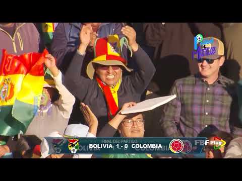 ELIMINATORIAS - BOLIVIA VS. COLOMBIA (Resumen)