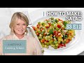 Martha Stewart Teaches You How To Make Salad Martha S Cooking School S3E12 Salad