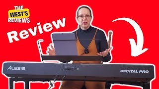 Video thumbnail for Alesis Recital Pro - 88 Key Digital Piano Keyboard - Review by Wests Reviews