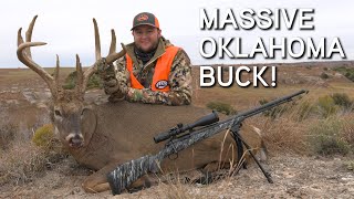 MASSIVE Oklahoma Whitetail! | Early Muzzleloader Deer Hunting