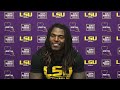LSU LB Harold Perkins Jr Clemson Week Interview