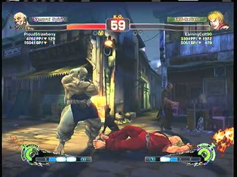 SSF4AE: Gouken (ProudStrawberry)  vs. Ken (EarningColt90)       SD