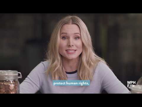 ⁣Giving My Two Cents, with WPHF Global Advocate Kristen Bell
