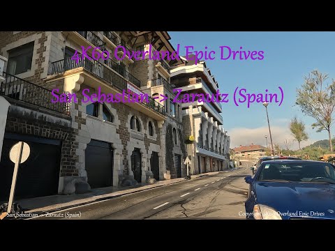 San Sebastian to Zarautz (Spain)