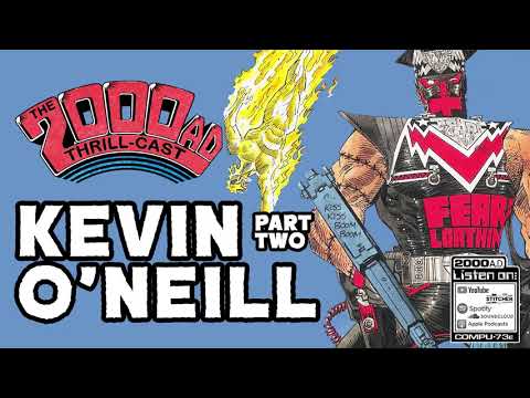 Kevin O'Neill, part two! The 2000 AD Thrill-Cast Lockdown Tapes