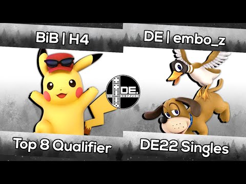 BiB | H4 (Pikachu) vs. DE | embo_z (Duck Hunt) | Domino Effect 22 | Smash Ultimate Top 8 Qualifier