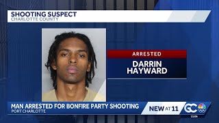 Man shot after breaking up bonfire party fight in Charlotte County as 1 arrest made