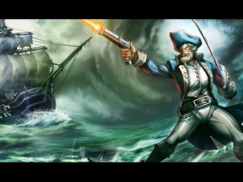 Dyrus Play Gangplank vs Nautilus Top - League Of Legends S7 Ranked Gameplay