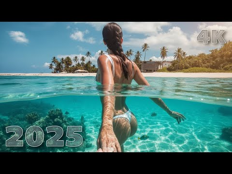 Best Chill Vocal Tropical Deep House Vibes 2025 💥 Summer Mix 4K UHD | Summer Relaxing Music for TV