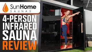 My Favorite Infrared Indoor Sauna - Eclipse 4 Person And Red Light Therapy