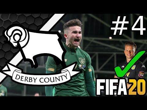 HE FINALLY SCORES!!! DERBY COUNTY Career Mode S1 Ep4 I FIFA 20