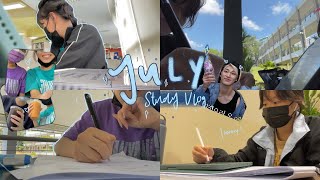 🫧💎JULY STUDY VLOG🤖🫧 libraries, svt membership, just alot of work lol (ft. melgeek)