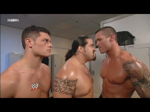 Cody Rhodes & Manu confronts Randy Orton Backstage! 11/10/2008