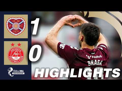Heart of Midlothian 1-0 Aberdeen | HIGHLIGHTS | William Hill Premiership