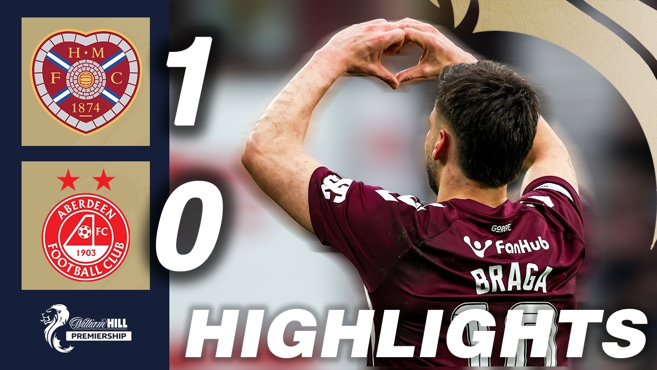 Heart of Midlothian vs Aberdeen Highlights