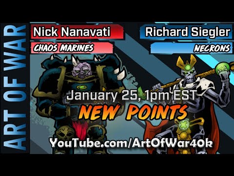 Top Ranked Players Use the New Chapter Approved Points (9th Edition Warhammer 40k)!