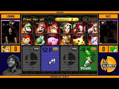Ultra S@LT #122   Lowww vs Razz   Round Robin   SSB64