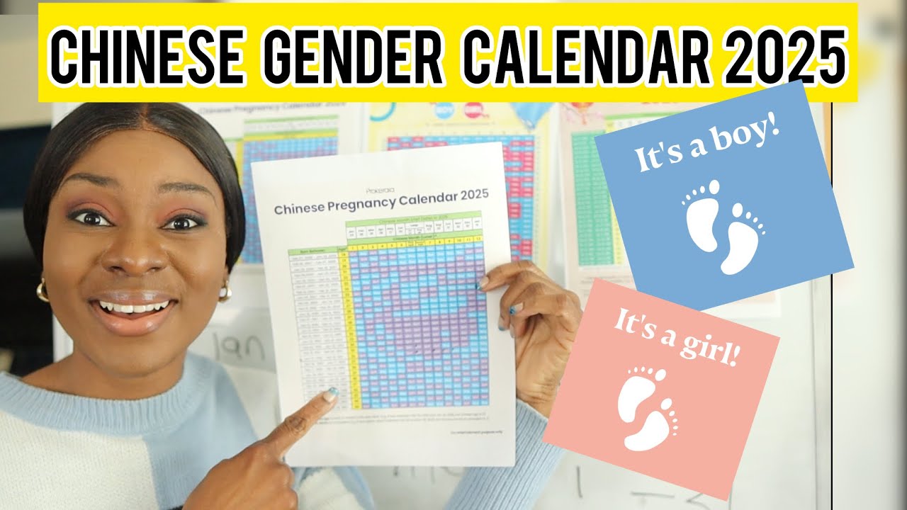 How To Conceive A Boy or Girl With CHINESE GENDER CALENDAR. Find Your LUNAR Age To Know Babys Gender