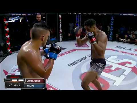 Incrível! A Luta de MMA - John Jones e Kevem Felipe que Proporciona Uma das Melhores do Ano!