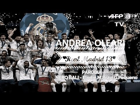 REAL MADRID CHAMPIONS LEAGUE 13 - Parodia NERO BALI Elodie,M.Bravi,G.Pequeno