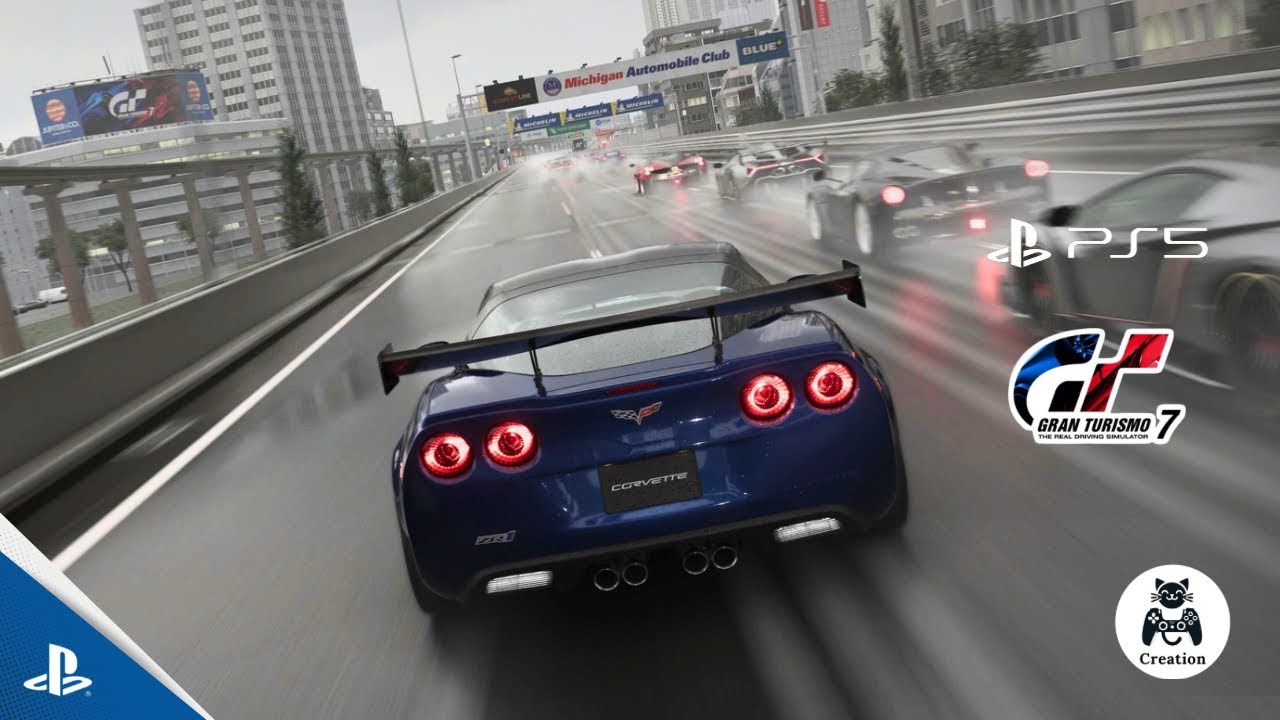 Gran Turismo 7 Customization + Gameplay (PS5) 4K 60FPS HDR | 674 HP Corvette ZR1 C6