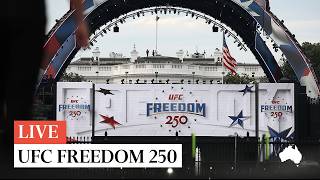 WATCH LIVE: White House hosts UFC Freedom 250