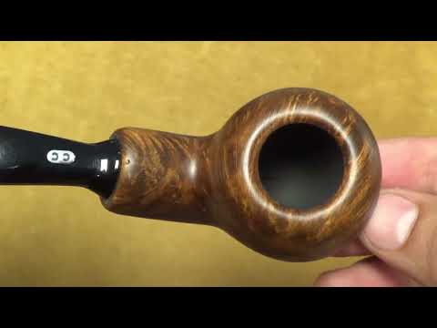 Pipa Chacom Reverse Calabash Liscia Scura (N)