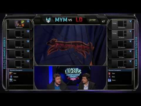 MYM vs LD - LCS 2013 EU Summer W3D2