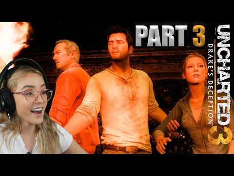 Uncharted 3 Drake's Deception Remastered Part 3 Gameplay Playthrough PS5 4K
