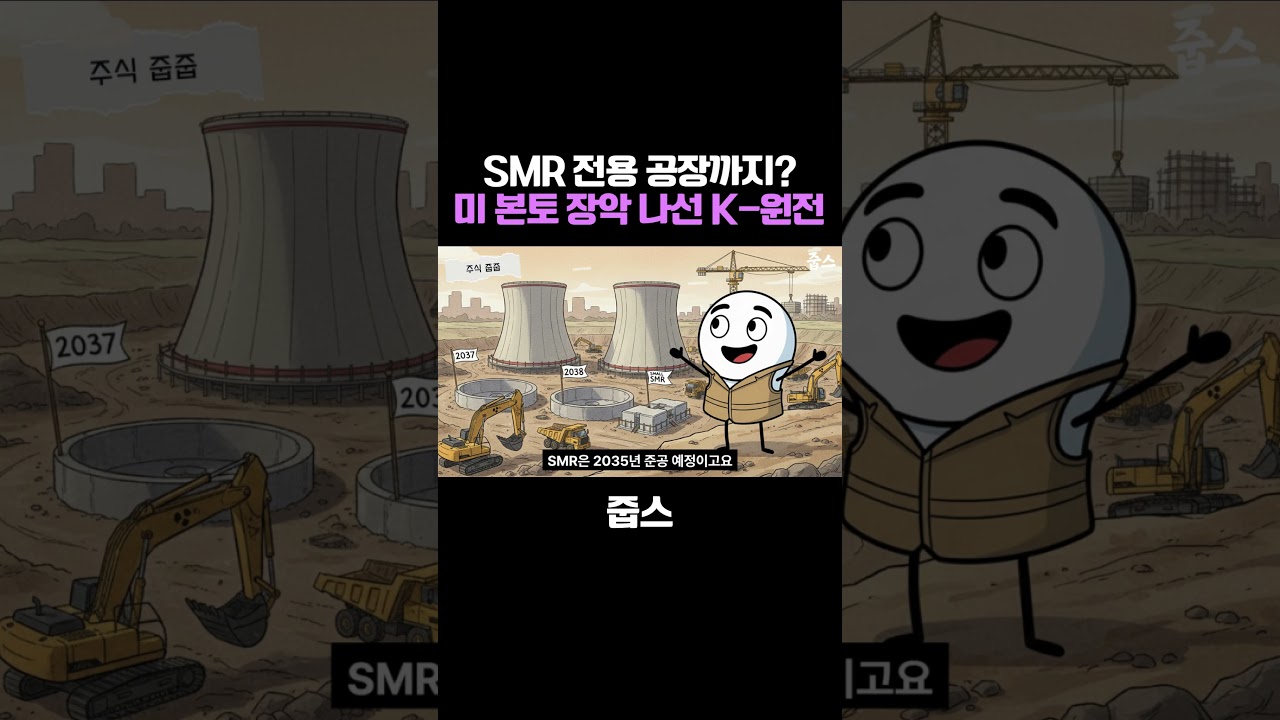 SMR 전용 공장까지? 미 본토 장악 나선 K-원전
