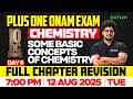Plus One Onam Exam Chemistry Some Basic Concepts Of Chemistry Full Chapter Revision