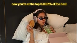 this is how it feels to be at the top 0.0001% 