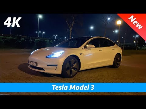 Tesla Model 3 Long Range 2020 (EU) - FIRST Quick look in 4K | Interior - Exterior (Day - Night)