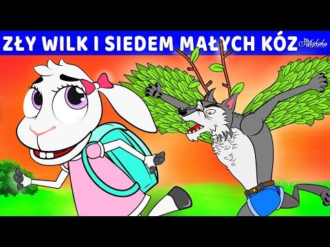 Zły wilk i siedem małych kóz - Powrót do szkoły | Bajki po Polsku | Bajka i opowiadania na Dobranoc