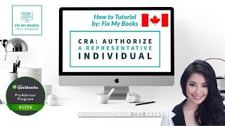 How to Authorize a Representative with the CRA (Individual)