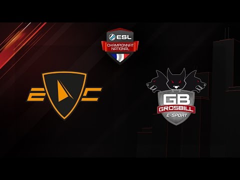LoL - E-Corp vs GrosBill - ESL Championnat National - Winter 2016
