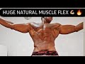 Happy weekend outdoor muscle pose by Africa natty natural beauty #flex #teen #bodybuilding