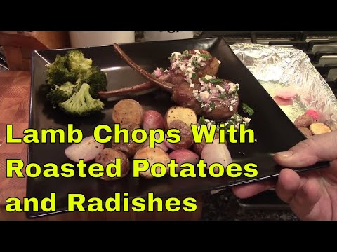 Lamb Chops pan seared recipe Dinner in 30 minutes Valentine's Day 2022