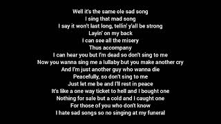 Esham No Singing At My Funeral/Misery Lyrics