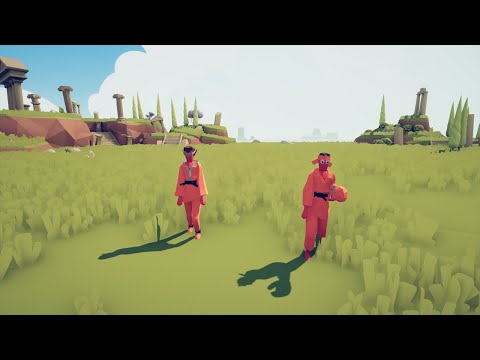 TAEKWONDO J & KICKBOXER vs 20X UNITS - TABS - Totally Accurate Battle Simulator