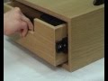 How does a soft-close drawer slide work?