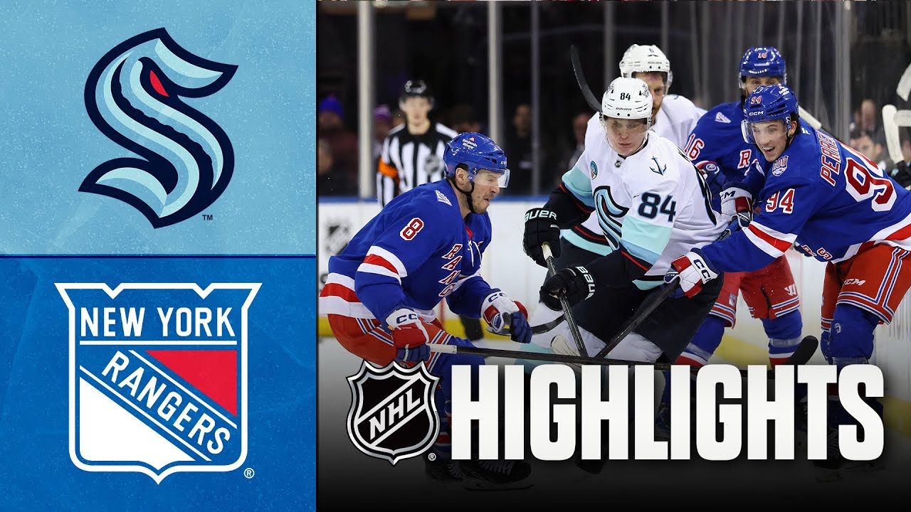 Kraken vs. Rangers | NHL Highlights | January 12, 2026